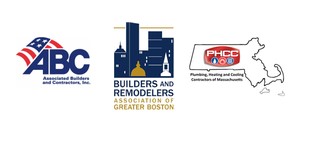 Regional construction and mechanical trade organization logos